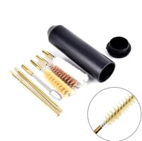 عدة تنظيف مسدس 9 ملي و محالة في علبة انيقة ثلاث عي...