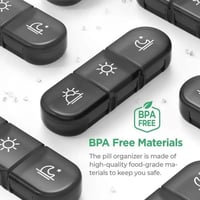 بوكس تنظيم العلاجات الادوية لاسبوع كامل 3 فترات با...