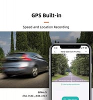 داش كام امامي 2.4K+ خلفي شاومي اصدار A500 pro plus