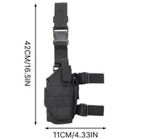 جراب تيكتكال حزام هولستر فخذ لحمل المسدس عسكري