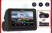 داش كام شاومي امامي 4K + خلفي GPS رادار خروج عن ال...