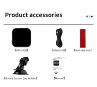 قيج صغير عداد سرعة رقمي للسيارات GPS بدون تركيب بظ...