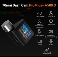 داش كام امامي 2.4K+ خلفي شاومي اصدار A500 pro plus