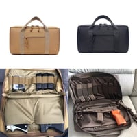 شنطة تكتيكيه حمل مسدس مقاس وسط تشيل إلى 2 مسدسات