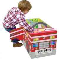 Hop-In Fire Engine (Ride and Read) Board book