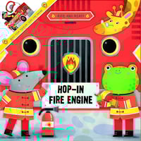 Hop-In Fire Engine (Ride and Read) Board book