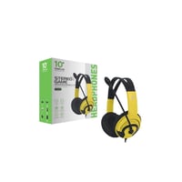 سماعة ألعاب ستيريو مع ميكروفون عزل ضوضاء وصوت محيط...