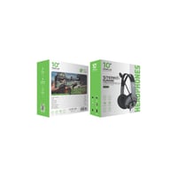 سماعة ألعاب ستيريو مع ميكروفون عزل ضوضاء وصوت محيط...