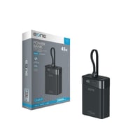 شاحن متنقل بسعة 20,000 مللي أمبير مع سلك مدمج وتقن...