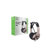 سماعة ألعاب ستيريو مع ميكروفون عزل ضوضاء وصوت محيط...