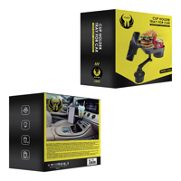 حامل أكواب وصينية متعددة الاستخدام للسيارة مع حامل...