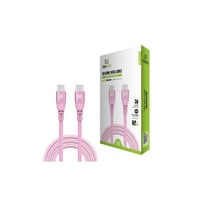 كيبل شحن سريع تايب سي بقوة 60 واط من السيليكون الم...