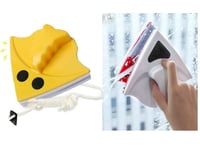 فرشاة تنظيف للنوافذ مزودة بمغناطيس