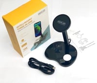 شاحن لاسلكي 3 في 1 -20واط قابل للطي