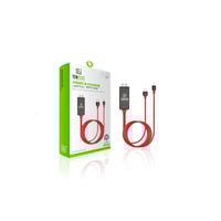 كيبل عرض آيفون على التلفزيون بدقة عالية مع خاصية ا...