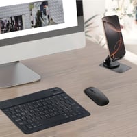 مجموعة 3 في 1 لوحة مفاتيح وفأرة وحامل للأجهزة اللو...