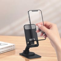 قاعدة مكتبية متطورة قابلة للتعديل وبحماية ضد الانز...