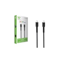 كيبل قماش تايب سي إلى لايتنينج بقوة 30 واط وطول 1...