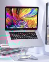 ستاند حامل لابتوب والاجهزة اللوحية بتحكم 360 درجة