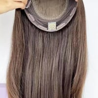 توبر شعر اوروبي فيرجن مقاس القاعدة 8*8 انش