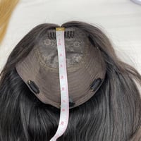 توبر شعر اوروبي فيرجن مقاس القاعدة 8*8 انش