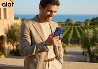 كفر حماية Alot نوبل للايفون 17 برو ماكس - ازرق