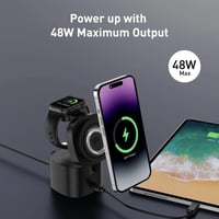 شاحن JODA MagiX اربعة في واحد لساعة ابل + ايربودز...