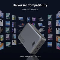 منصة شحن JODA PEAK بقوة 240 واط اربع منافذ تايب سي