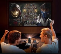 بروجكتر ألعاب الطيبين النسخة الجديدة من PORODO