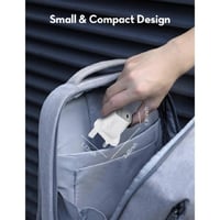 راف باور - شاحن جداري بمنفذ تايب سي بقوة 30 واط -...