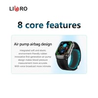 ليبرو _ ساعة ليبرو الذكية LIB-V88 - اسود