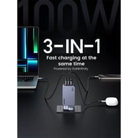 شاحن جداري يوجرين نيكسود بمنفذين USB-C وبمنفذ USB...