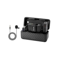 بويا - طقم مايكروفون لاسلكي بمرسلين 2 ومدى 300 متر...