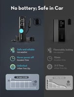 مضخة هواء راف باور بيسك بدون بطارية بقوة 60 واط اخ...