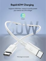 سلكين راف باور تايب سي الى تايب سي 1 متر + 2 متر -...