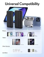 بكج بطاريتين راف باور بقوة 20 واط بسعة 10000 + 200...