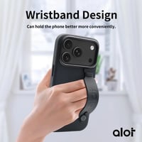 كفر حماية Alot نوبل للايفون 17 برو ماكس - اسود