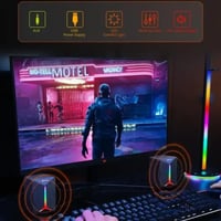 ميشن – سماعات ستيريو مكتبية للألعاب بإضاءة MT-SP20...