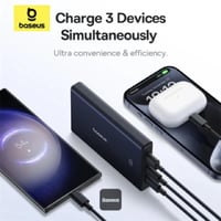 بيسوس - بطارية متنقلة بسعة 10000 مللي امبير بقوة 2...