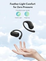 سماعة اذن راف باور لاسلكية - اسود