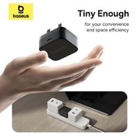 بيسوس شاحن جداري بمنفذ تايب سي بقوة 20 واط مع كيبل...