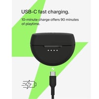 بيلكن - SoundForm Rhythm True سماعة اذن لاسليكة -...