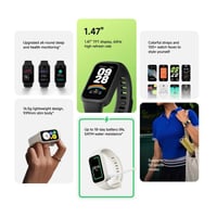 سوار ذكي شاومي باند 9 أكتيف - أسود