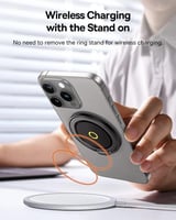 مسكة خاتم مغناطيسية مع ستاند بيسوس ماج برو - ذهبي