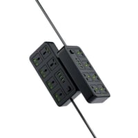 توصيلة بورودو بلو 6 منافذ عالمية 3 متر | 2000 واط