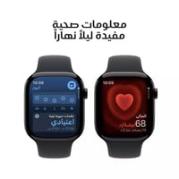 ساعة ابل الجيل العاشر GPS مقاس 42 مم المنيوم اسود...