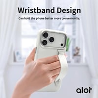 كفر حماية Alot نوبل للايفون 17 برو ماكس - ابيض