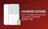 راوتر هواوي متنقل 4G بسرعة 195Mbps E5586