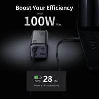 جودا - Voltar منصة شحن بقوة 100 واط بــ3 منافذ تاي...