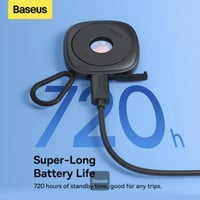 كاشف لكاميرات المراقبة بيسوس هيو - اسود